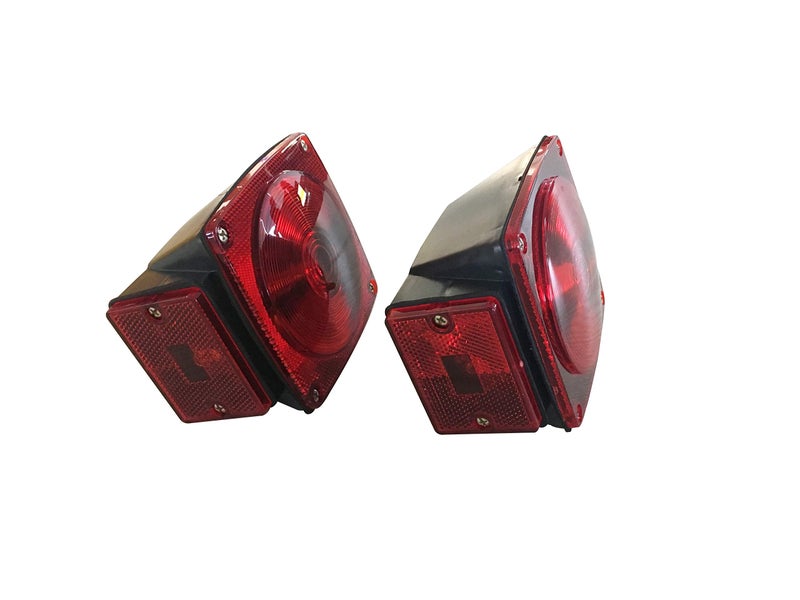 MAXXHAUL 70094 12V Incandescent Trailer Light Kit | Stop, Tail, Brake, Turn Lights | License Plate Light Included | Stud-Mount Design | DOT Compliant | Fits Utility, Cargo, Camper, RV, Truck Trailers - Image 4